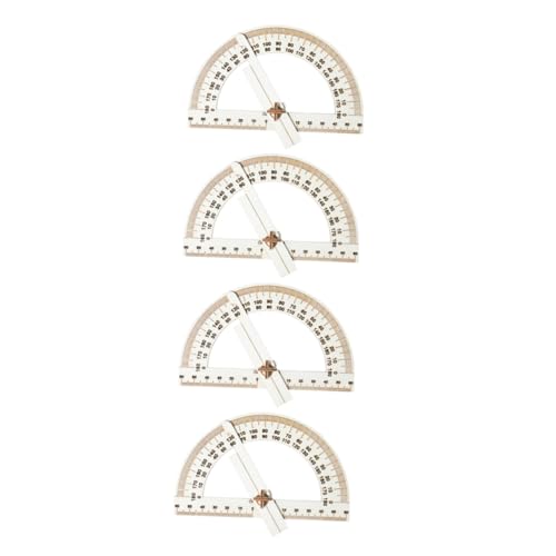 Supvox 4 Stück Holz Bastelset für Verstellbarer Winkelmesser und Protractor für Kreative Projekte mit Naturholz für DIY und Handwerksmaterialien Supvox 4 Stück Holz Bastelset für Verstellbarer Winkelmesser und Protractor für Kreative Projekte mit Naturholz für DIY und Handwerksmaterialien von Supvox
