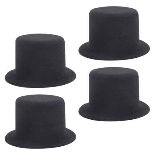 Supvox 4 Stück Hüte Kleine Zylinderhüte für Puppen Haustiere und DIY Projekte Stilvolle Partyhüte für Weihnachten Halloween und Kreative Dekorationen Supvox 4 Stück Hüte Kleine Zylinderhüte für Puppen Haustiere und DIY Projekte Stilvolle Partyhüte für Weihnachten Halloween und Kreative Dekorationen von Supvox