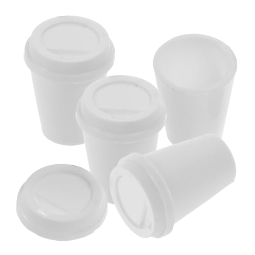 Supvox 4 Stück Kaffeetassenmodell Kaffeetasse Puppenhaus Winzige Getränkebecher Mini-espressotassen Kaffeetasse Mini Puppenhauszubehör Mini-kaffeetassen Zum Basteln Weiß Plastik Supvox 4 Stück Kaffeetassenmodell Kaffeetasse Puppenhaus Winzige Getränkebecher Mini-espressotassen Kaffeetasse Mini Puppenhauszubehör Mini-kaffeetassen Zum Basteln Weiß Plastik von Supvox