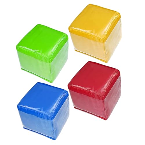 Supvox 4 Stück Kinderspielzeug Würfelspiel Würfel Würfel Masse Massenwürfel Wortwürfel Würfel mit Tasche Schulbedarf grafischer kognitiver Würfel Würfeldekor PVC Supvox 4 Stück Kinderspielzeug Würfelspiel Würfel Würfel Masse Massenwürfel Wortwürfel Würfel mit Tasche Schulbedarf grafischer kognitiver Würfel Würfeldekor PVC von Supvox