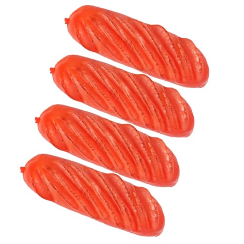Supvox 4 Stück Kleines Wurstmodell Lebensmittelmodell künstlich heiß Simulationsfutter künstliche Lebensmittelquelle künstliches dekoratives Essen lebensechtes Kunstfleischmodell PVC Supvox 4 Stück Kleines Wurstmodell Lebensmittelmodell künstlich heiß Simulationsfutter künstliche Lebensmittelquelle künstliches dekoratives Essen lebensechtes Kunstfleischmodell PVC von Supvox