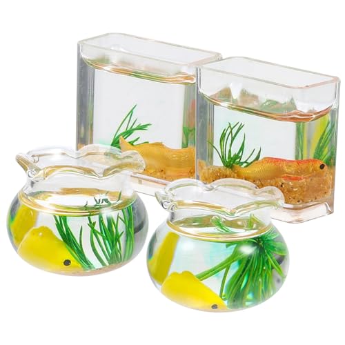 Supvox 4 Stück Koi-Panzer klein Mini für Tankzubehör Szene Kind Schüssel Dollhouse Fish Bowl Dollhouse Fish Tank winzige gefälschte Fischschale Dekorative Fischschale Glas Zufällige Farbe Supvox 4 Stück Koi-Panzer klein Mini für Tankzubehör Szene Kind Schüssel Dollhouse Fish Bowl Dollhouse Fish Tank winzige gefälschte Fischschale Dekorative Fischschale Glas Zufällige Farbe von Supvox