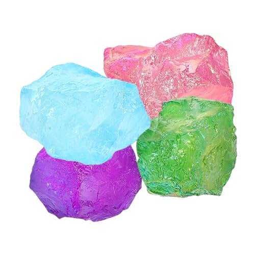 Supvox 4 Stück Kristall rau kristallsteine duftsteine Quarzkristalle Chakra-Kristalle gestürzte Steine Rosenquarz Kristall Steinbecher Rock-Tumbler heilende Kristalle und Steine Edelstein von Supvox