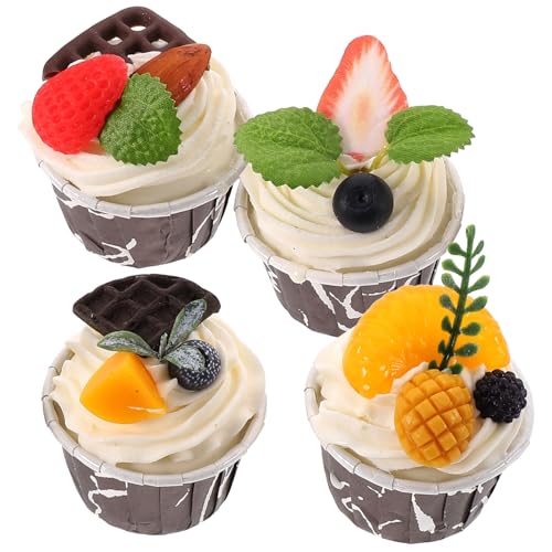 Supvox 4 Stück Kuchenmodell-requisiten Zuverlässige Kuchenmodelle Requisiten Für Den Dessertladen Simulation Kuchen Bezaubernde Tortendekoration Kunstkuchen Für Die Dekoration Pu Supvox 4 Stück Kuchenmodell-requisiten Zuverlässige Kuchenmodelle Requisiten Für Den Dessertladen Simulation Kuchen Bezaubernde Tortendekoration Kunstkuchen Für Die Dekoration Pu von Supvox
