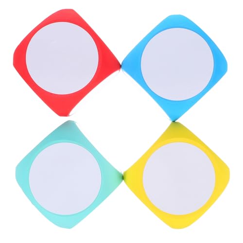 Supvox 4 Stück Leere Abwischbare für Kreative Projekte Interaktive Lernspiele und Unterrichtsmaterialien von Supvox