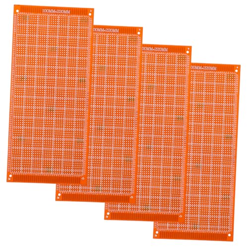 Supvox 4 Stück Leiterplatten für Elektronikprojekte für DIY Experimenten Prototyping und Löten Kompakte Langlebig und Isolierend für Kleine Schaltungen Supvox 4 Stück Leiterplatten für Elektronikprojekte für DIY Experimenten Prototyping und Löten Kompakte Langlebig und Isolierend für Kleine Schaltungen von Supvox