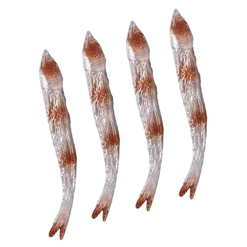 Supvox 4 Stück Loach Food Model simulierter Fisch Simulationsfisch gefälschter Plastikfisch gefälschtes Fischfutter Künstlicher Modellfisch realistisches Fischmodell Simulationsfutter PVC Supvox 4 Stück Loach Food Model simulierter Fisch Simulationsfisch gefälschter Plastikfisch gefälschtes Fischfutter Künstlicher Modellfisch realistisches Fischmodell Simulationsfutter PVC von Supvox