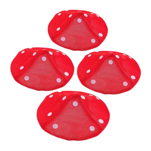 Supvox 4 Stück Lustige Pilzhüte für Skurrile Kopfbedeckung für Partys Fotorequisiten Karneval und Cosplay Bequeme und Auffällige Mütze mit Gummiband Supvox 4 Stück Lustige Pilzhüte für Skurrile Kopfbedeckung für Partys Fotorequisiten Karneval und Cosplay Bequeme und Auffällige Mütze mit Gummiband von Supvox