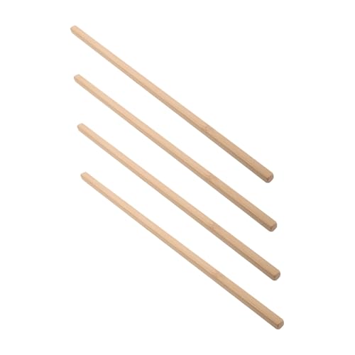 Supvox 4 Stück Mahjong-herrscher Zubehör Für Dominospiele Fliesenhalter Aus Holz Fliesenregal Aus Holz Zubehör Für Dominofliesen Amerikanisches Mahjong-zubehör Hellbraun Bambus von Supvox