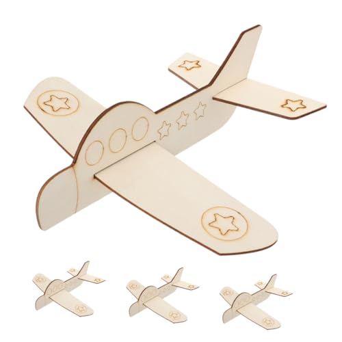 Supvox 4 Stück Malvorlagen Malerei Flugzeug Handwerk Flugzeug Aus Holz Zum Basteln Holzflugzeugdekoration Basteln Mit Flugzeugen Für Khaki Hölzern Supvox 4 Stück Malvorlagen Malerei Flugzeug Handwerk Flugzeug Aus Holz Zum Basteln Holzflugzeugdekoration Basteln Mit Flugzeugen Für Khaki Hölzern von Supvox