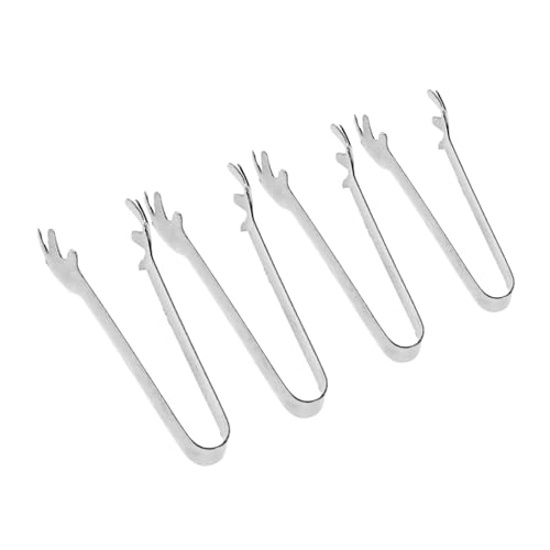 Supvox 4 Stück Mini Lebensmittelzangen Miniatur Tischdekor Utensil Puppenbackzange Mini Snack Handzange Basteln Puppenhaus Zubehör Zubehör Möbel Zuhause Kuchen Brot Silber Supvox 4 Stück Mini Lebensmittelzangen Miniatur Tischdekor Utensil Puppenbackzange Mini Snack Handzange Basteln Puppenhaus Zubehör Zubehör Möbel Zuhause Kuchen Brot Silber von Supvox