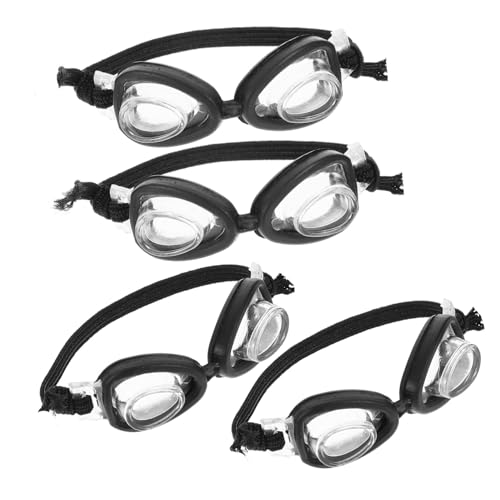 Supvox 4 Stück Mini-Schwimmbrille Puppe verkleiden Sich Brillen winzige Brille Puppenkostüm Brille Mini-Brille Zubehör für Puppenkostüme Puppenbrillen Puppenkostüm-Brille Plastik Black Supvox 4 Stück Mini-Schwimmbrille Puppe verkleiden Sich Brillen winzige Brille Puppenkostüm Brille Mini-Brille Zubehör für Puppenkostüme Puppenbrillen Puppenkostüm-Brille Plastik Black von Supvox