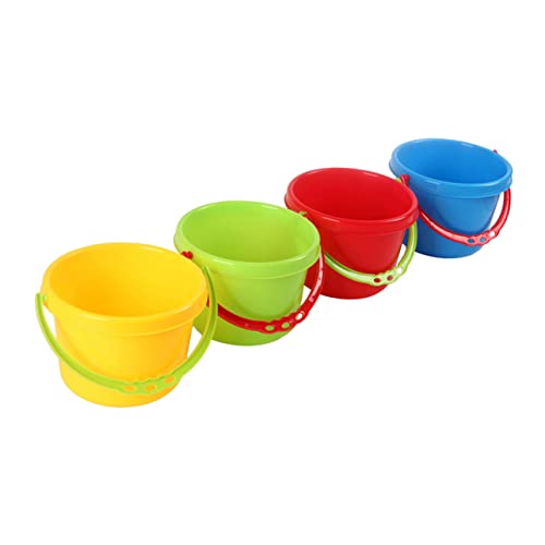 Supvox 4 Stück Mini Strand Eimer Pack Kunststoff Eimer für Wasserspielzeug Sandspielzeug und Strandspaß Blau Rot Gelb für Kindergarten und Kleine Zufällige Farbe Zufällige Farbe Supvox 4 Stück Mini Strand Eimer Pack Kunststoff Eimer für Wasserspielzeug Sandspielzeug und Strandspaß Blau Rot Gelb für Kindergarten und Kleine Zufällige Farbe Zufällige Farbe von Supvox