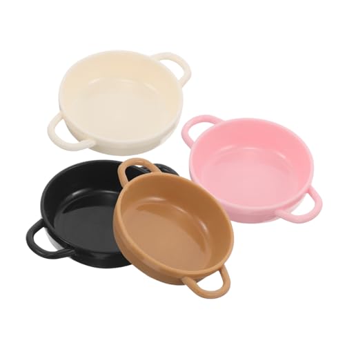 Supvox 4 Stück Miniatur Bowls für Puppenhaus Bunte Tischgeschirr Dekorationen für Kreatives Spiel und Lernzwecke Fördert die Fantasie und Motorik Supvox 4 Stück Miniatur Bowls für Puppenhaus Bunte Tischgeschirr Dekorationen für Kreatives Spiel und Lernzwecke Fördert die Fantasie und Motorik von Supvox