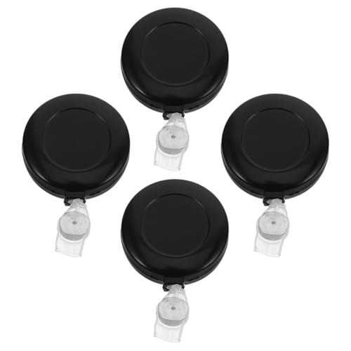 Supvox 4 Stück Münzverschwindenprops Trick- Verschwindender Münztrick Gimmick- Zaubertricks Bühnenrequisiten Zauberer Streichspielzeug Plastik Black von Supvox