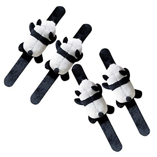 Supvox 4 Stück Panda Doll Armband Plüsch Schild Kinderparty Gefälligkeiten Party-Slap-Armbänder Kinderarmband Kinderarmbänder Animal-Slap-Armbänder Schlagarmbänder für PP Baumwolle Supvox 4 Stück Panda Doll Armband Plüsch Schild Kinderparty Gefälligkeiten Party-Slap-Armbänder Kinderarmband Kinderarmbänder Animal-Slap-Armbänder Schlagarmbänder für PP Baumwolle von Supvox
