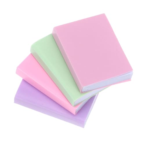 Supvox 4 Stück Puppenhaus-Modell Puppenhaus Bücher leer Miniaturbücher für Puppenstuben Dekoration Minibücher Puppenhauszubehör Miniaturbücher zum Basteln kleine Bücher Mini -Buch Papier Supvox 4 Stück Puppenhaus-Modell Puppenhaus Bücher leer Miniaturbücher für Puppenstuben Dekoration Minibücher Puppenhauszubehör Miniaturbücher zum Basteln kleine Bücher Mini -Buch Papier von Supvox