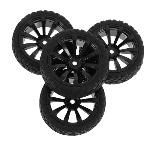 Supvox 4 Stück RC-Auto repariert Reifen Zubehör für Spielzeugautos Schlitzreifen Teile ferngesteuerte Autoreifen Reparatur Spielzeugreifen ferngesteuertes Autorad Plastik von Supvox