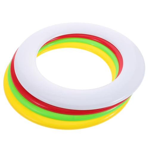 Supvox 4 Stück Ring- Strand Fliegender Ring Sandspielzeug Sandsieb Outdoor Outdoor-Sportspielzeug Outdoor-Flying-Disc- Flugscheibe für den Garten Plastik Supvox 4 Stück Ring- Strand Fliegender Ring Sandspielzeug Sandsieb Outdoor Outdoor-Sportspielzeug Outdoor-Flying-Disc- Flugscheibe für den Garten Plastik von Supvox
