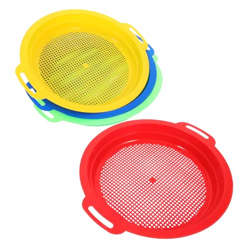 Supvox 4 Stück Sandspielgerät sandspielzeug strandspielzeug Sand Toys for Kinderstrandspielzeug hühner Sandbox Sandsieb Strand- -Tool Plastik Supvox 4 Stück Sandspielgerät sandspielzeug strandspielzeug Sand Toys for Kinderstrandspielzeug hühner Sandbox Sandsieb Strand- -Tool Plastik von Supvox
