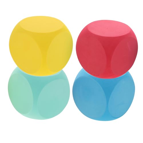 Supvox 4 Stück Schaumstoffwürfel Bunte Leere Würfelblöcke Weiche Kinderdekorationen Schaumstoffe Große Zahlen Für Kleinkinder Hohe Babys Inklusive Würfel Jumbo Bauspielzeug Für Supvox 4 Stück Schaumstoffwürfel Bunte Leere Würfelblöcke Weiche Kinderdekorationen Schaumstoffe Große Zahlen Für Kleinkinder Hohe Babys Inklusive Würfel Jumbo Bauspielzeug Für von Supvox