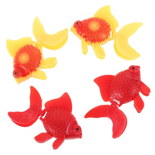 Supvox 4 Stück Simulations-goldfischmodell Realistische Aquarienfische Künstliche Schwimmende Fische Miniatur-realistischer Fisch Künstlicher Aus Kunststoff Fisch Figur Plastik Supvox 4 Stück Simulations-goldfischmodell Realistische Aquarienfische Künstliche Schwimmende Fische Miniatur-realistischer Fisch Künstlicher Aus Kunststoff Fisch Figur Plastik von Supvox