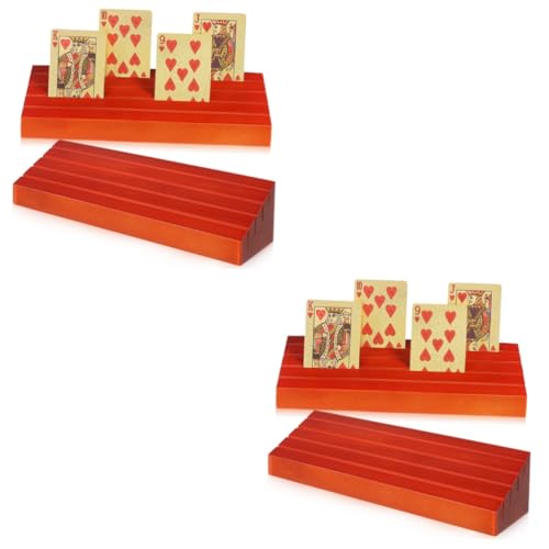 Supvox 4 Stück Spielkartensockel Aus Holz Spielkartenhalter Tablett Spielkartentablett Spielkarten Organizer Spielkartenständer Spielkartenhalter Spielkartendeckhalter Braunes Supvox 4 Stück Spielkartensockel Aus Holz Spielkartenhalter Tablett Spielkartentablett Spielkarten Organizer Spielkartenständer Spielkartenhalter Spielkartendeckhalter Braunes von Supvox