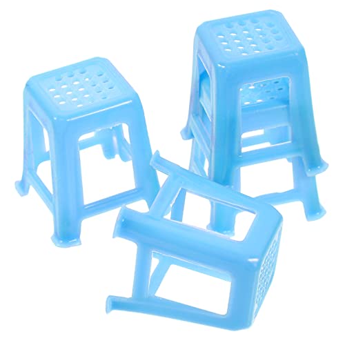 Supvox 4 Stück Stuhlminiatur kunststoffstühle plastikstuhl Miniaturstuhl-Accessoire Dekoration für Miniaturgärten Dollhouse Furniture Miniaturen Stuhl Miniaturmöbel und Accessoires Blue Supvox 4 Stück Stuhlminiatur kunststoffstühle plastikstuhl Miniaturstuhl-Accessoire Dekoration für Miniaturgärten Dollhouse Furniture Miniaturen Stuhl Miniaturmöbel und Accessoires Blue von Supvox