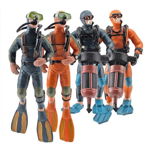 Supvox 4 Stück Tauchermodell Schwimmer Fischtankdekor Miniatur realistisch Aquarientaucher Tauchspielzeug Taucher Figur Mini-Taucher Taucher für Fischbecken Plastik Zufällige Farbe Supvox 4 Stück Tauchermodell Schwimmer Fischtankdekor Miniatur realistisch Aquarientaucher Tauchspielzeug Taucher Figur Mini-Taucher Taucher für Fischbecken Plastik Zufällige Farbe von Supvox