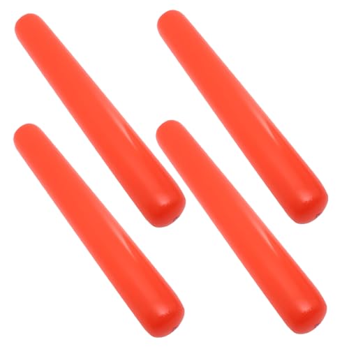 Supvox 4 Stück Teiliges Aufblasbare Jubelstöcke PVC Lärmmacher für Sportveranstaltungen Wiederverwendbar Leicht für Fußball Basketball Partys und Outdoor Aktivitäten von Supvox