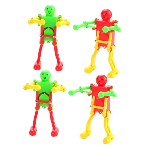 Supvox 4 Stück Teiliges Aufziehspielzeug Tanzende Roboter aus Hochwertigem Material Wind up Mechanismus Leicht und Tragbar für Erwachsene Geeignet Wohnungsdekoration Zufällige Farbe Supvox 4 Stück Teiliges Aufziehspielzeug Tanzende Roboter aus Hochwertigem Material Wind up Mechanismus Leicht und Tragbar für Erwachsene Geeignet Wohnungsdekoration Zufällige Farbe von Supvox