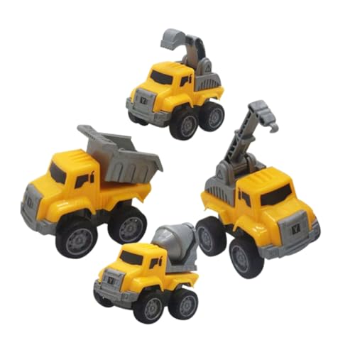 Supvox 4 Stück Teiliges Baustellenfahrzeuge Rückziehspielzeug für Kran Bagger LKW Fördert Kreativität und Problemlösungsfähigkeiten Sicheres Material für Spaß Supvox 4 Stück Teiliges Baustellenfahrzeuge Rückziehspielzeug für Kran Bagger LKW Fördert Kreativität und Problemlösungsfähigkeiten Sicheres Material für Spaß von Supvox