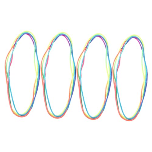 Supvox 4 Stück Teiliges Bunte Cats Cradle Fäden mit Katzenmotiv Robustes Fingerspielzeug für Verbessert Fingerfertigkeit und Koordination für Familien und Partyspiele Supvox 4 Stück Teiliges Bunte Cats Cradle Fäden mit Katzenmotiv Robustes Fingerspielzeug für Verbessert Fingerfertigkeit und Koordination für Familien und Partyspiele von Supvox