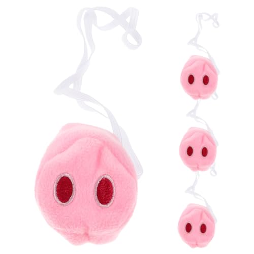 Supvox 4 Stück Teiliges Cosplay Schweinenasen aus Weichem Leichte Bequeme Tierprop Dekoration für Halloween Party Karneval und Gruppenveranstaltungen Supvox 4 Stück Teiliges Cosplay Schweinenasen aus Weichem Leichte Bequeme Tierprop Dekoration für Halloween Party Karneval und Gruppenveranstaltungen von Supvox