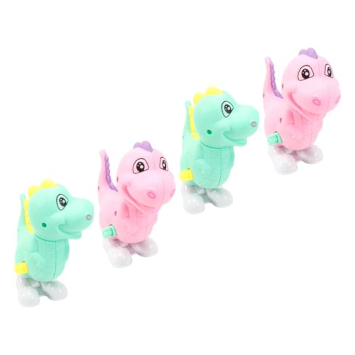 Supvox 4 Stück Teiliges Dinosaurier Aufziehspielzeug aus Bunte Cartoon Figuren Kindersicher mit Federmechanismus Fördert Spielerisches Lernen Geeignet für Kleinkinder Zufällige Farbe Supvox 4 Stück Teiliges Dinosaurier Aufziehspielzeug aus Bunte Cartoon Figuren Kindersicher mit Federmechanismus Fördert Spielerisches Lernen Geeignet für Kleinkinder Zufällige Farbe von Supvox