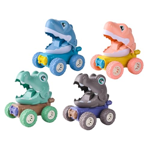 Supvox 4 Stück Teiliges Dinosaurier Jungen Cartoon Inertia Auto mit Leuchtenden Farben Robustes Kinderfahrzeug Ab Jahre Dekoratives Modell für Kinderzimmer Supvox 4 Stück Teiliges Dinosaurier Jungen Cartoon Inertia Auto mit Leuchtenden Farben Robustes Kinderfahrzeug Ab Jahre Dekoratives Modell für Kinderzimmer von Supvox