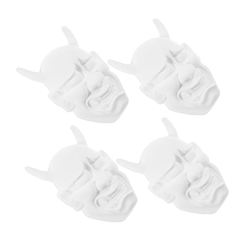 Supvox 4 Stück Teiliges Diy PVC Maske für Unbemalt Blanko Masken Bemalen und Basteln Kreative Verkleidung für Karneval Halloween Maskenball Kunstprojekte Supvox 4 Stück Teiliges Diy PVC Maske für Unbemalt Blanko Masken Bemalen und Basteln Kreative Verkleidung für Karneval Halloween Maskenball Kunstprojekte von Supvox