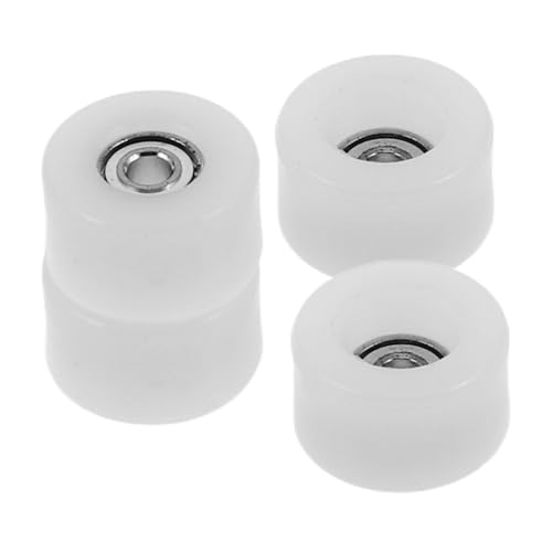 Supvox 4 Stück Teiliges Finger Skateboard Rad mit Hochgeschwindigkeitskugellagern Präzise Skateboard Ersatzteile in Lebendigem Einfache Montage von Supvox
