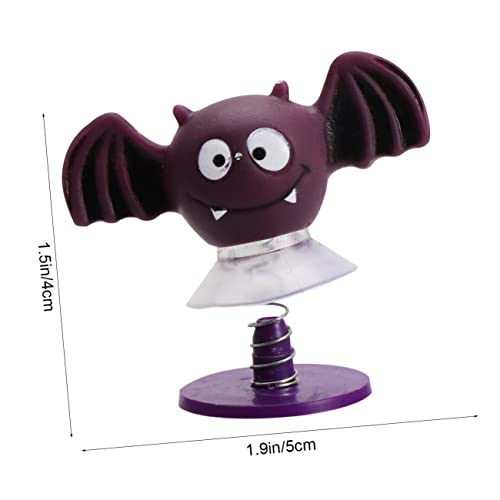 Supvox 4 Stück Teiliges Halloween Sprungpuppen mit Saugnapf Kreative Lustige Partyspielzeuge für Langlebig und Sicher für Halloween und Festlichkeiten von Supvox