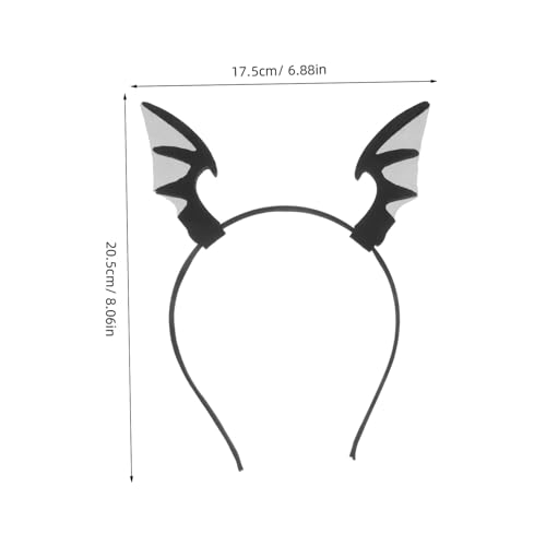 Supvox 4 Stück Teiliges Halloween Stirnband mit Schwarzen Netz-bat-ohren Gruselige Fledermaus Haarreifen für Damen und Leichte Kostüm Haaraccessoires für Party und Festtage Supvox 4 Stück Teiliges Halloween Stirnband mit Schwarzen Netz-bat-ohren Gruselige Fledermaus Haarreifen für Damen und Leichte Kostüm Haaraccessoires für Party und Festtage von Supvox