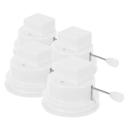 Supvox 4 Stück Teiliges Handaufzugsmechanismus für Rotierende Puppen und Laufende Spielzeuge für DIY Bastelprojekte und Reparaturen von Supvox