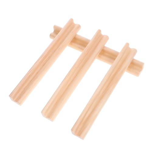Supvox 4 Stück Teiliges Holzständer für Domino Stabiler Halter für Kreative Displays DIY und Domino für Kreative Projekte Supvox 4 Stück Teiliges Holzständer für Domino Stabiler Halter für Kreative Displays DIY und Domino für Kreative Projekte von Supvox