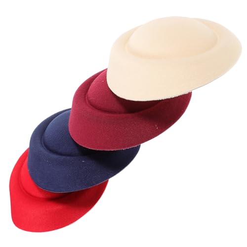 Supvox 4 Stück Teiliges Mini Hut aus Sicherem Material Rundes DIY Basis Lolita Hut Support Kompakt Leicht Vielseitig Verwendbar für Bastel Kopfschmuckprojekte Supvox 4 Stück Teiliges Mini Hut aus Sicherem Material Rundes DIY Basis Lolita Hut Support Kompakt Leicht Vielseitig Verwendbar für Bastel Kopfschmuckprojekte von Supvox