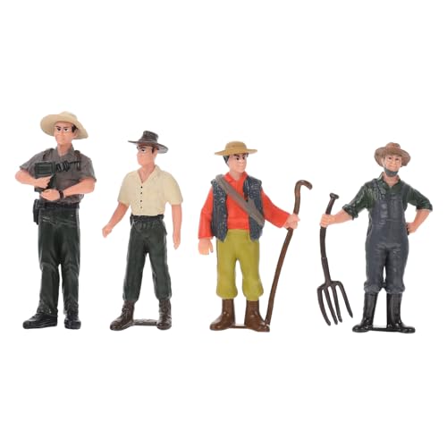 Supvox 4 Stück Teiliges Miniatur Bauernhof Figuren aus Langlebigem Material Realistische Landwirt Modelle für Mikrolandschaften und Kinderspiel Lebensechte Textur Nicht Verformbar Supvox 4 Stück Teiliges Miniatur Bauernhof Figuren aus Langlebigem Material Realistische Landwirt Modelle für Mikrolandschaften und Kinderspiel Lebensechte Textur Nicht Verformbar von Supvox