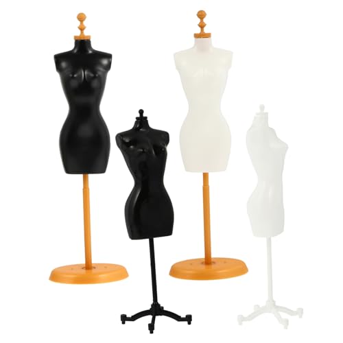 Supvox 4 Stück Teiliges Miniatur Puppenkleider Ständer Puppenkleider Display Rack Mannequin Modell Ständer für Puppenhaus Zubehör und DIY Kleidung Präsentation Supvox 4 Stück Teiliges Miniatur Puppenkleider Ständer Puppenkleider Display Rack Mannequin Modell Ständer für Puppenhaus Zubehör und DIY Kleidung Präsentation von Supvox