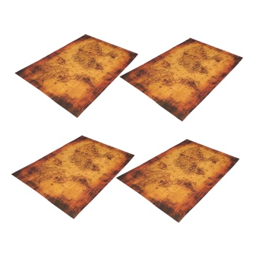 Supvox 4 Stück Teiliges Piraten-schatzkarten Vintage Stil aus Papier für Detailreiche Schatzsuche Fördert Denkfähigkeit für Familienfeiern und Abenteuer-Spiele Supvox 4 Stück Teiliges Piraten-schatzkarten Vintage Stil aus Papier für Detailreiche Schatzsuche Fördert Denkfähigkeit für Familienfeiern und Abenteuer-Spiele von Supvox
