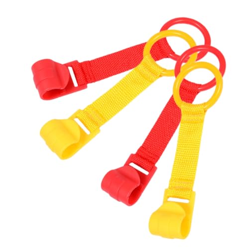 Supvox 4 Stück Teiliges Pull Up Ringe Hängende Ringe für Babybett Stehhilfe für Kleinkinder Stabile Greifringe für Bewegung und Selbstvertrauen Rot und Gelb Supvox 4 Stück Teiliges Pull Up Ringe Hängende Ringe für Babybett Stehhilfe für Kleinkinder Stabile Greifringe für Bewegung und Selbstvertrauen Rot und Gelb von Supvox