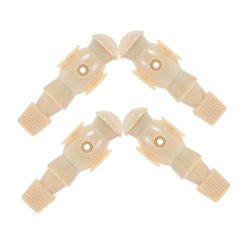 Supvox 4 Stück Teiliges Resin Tischfußballfiguren Ersatzspieler für Kickertisch Fußball Zubehör Kompatibel mit Standard Fußballmaschine Robust und Stilvoll von Supvox