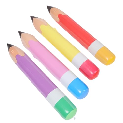 Supvox 4 Stück Teiliges Riesiger Aufblasbarer Pvc-bleistifte Langlebig und Wiederverwendbar Bunte Schulparty-dekoration für Einschulung Abschlussfeiern und Klassenzimmerveranstaltungen Supvox 4 Stück Teiliges Riesiger Aufblasbarer Pvc-bleistifte Langlebig und Wiederverwendbar Bunte Schulparty-dekoration für Einschulung Abschlussfeiern und Klassenzimmerveranstaltungen von Supvox