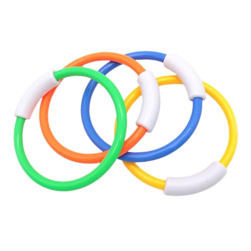 Supvox 4 Stück Teiliges Tauchring für Bunte Unterwasser Spielzeuge Sicher Abgerundete Kanten für Schwimmtraining und Poolspiele Fördert Wahrnehmung und Motorische Fähigkeiten Supvox 4 Stück Teiliges Tauchring für Bunte Unterwasser Spielzeuge Sicher Abgerundete Kanten für Schwimmtraining und Poolspiele Fördert Wahrnehmung und Motorische Fähigkeiten von Supvox